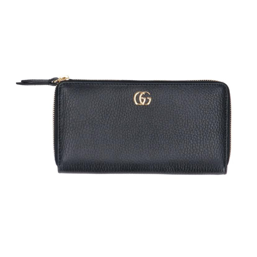 GUCCI グッチ/GGマーモントラウンドファスナー長財布/456117//496***/ABランク/75
