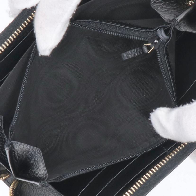 GUCCI グッチ/GGマーモントラウンドファスナー長財布/456117//496***/ABランク/75