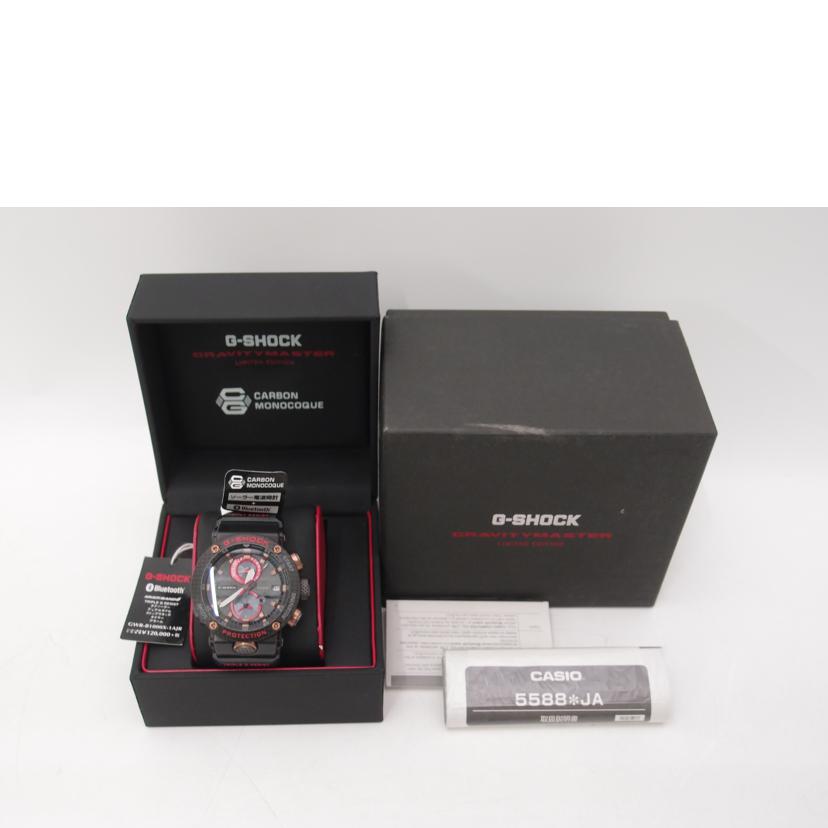 CASIO カシオ/G-SHOCK/グラビティマスター・限定モデル/電波ソーラー/GWR-B1000X-1AJR//001*****/Aランク/69