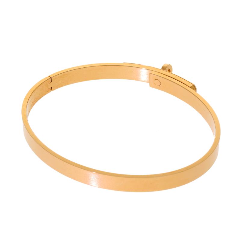 HERMES エルメス/K18PGケリーバングルブレスレット4Pダイヤ//25A038916/Aランク/92