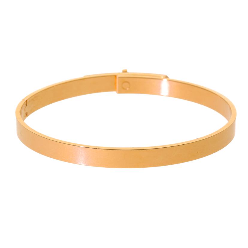 HERMES エルメス/K18PGケリーバングルブレスレット4Pダイヤ//25A038916/Aランク/92