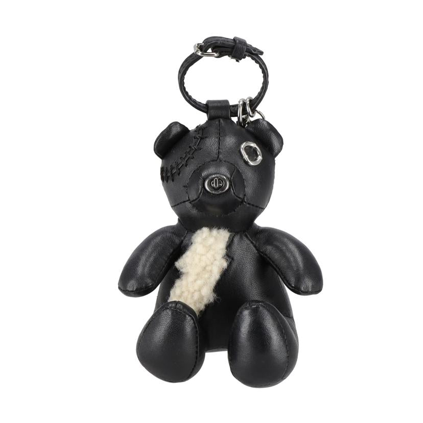 COACH コーチ/コーチ/ベアバッグチャーム/レザー/ブラック//Aランク/75