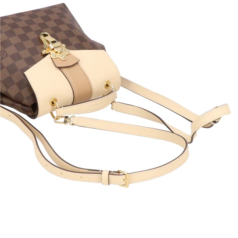 LOUIS VUITTON ルイヴィトン/クラプトン・バックパック/ダミエ/エベヌ・クレーム /N42259//SR0***/ABランク/91