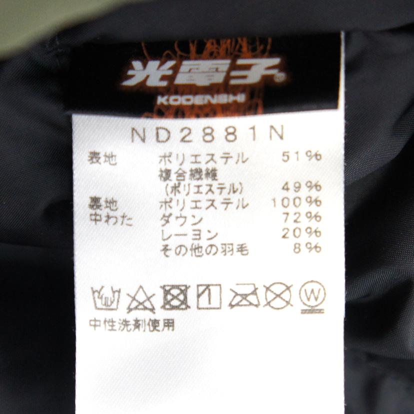 THE NORTH FACE ノースフェイス/フーデットダウンコート/ND2881N//ABランク/75