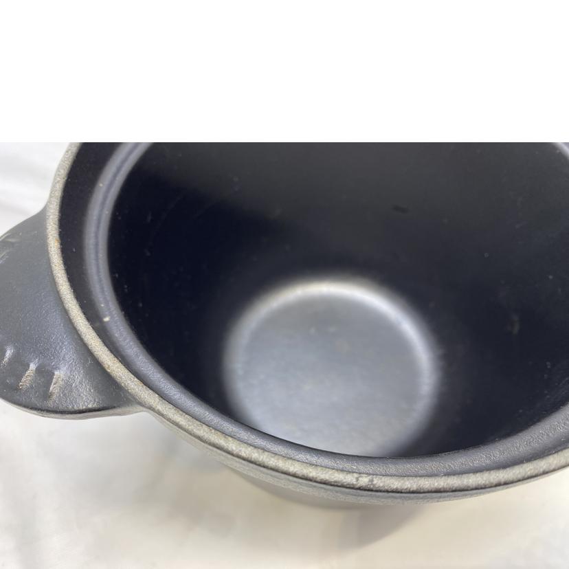 LE CREUSET ルクルーゼ/ココット・エブリィ 18 マットブラック//Bランク/51