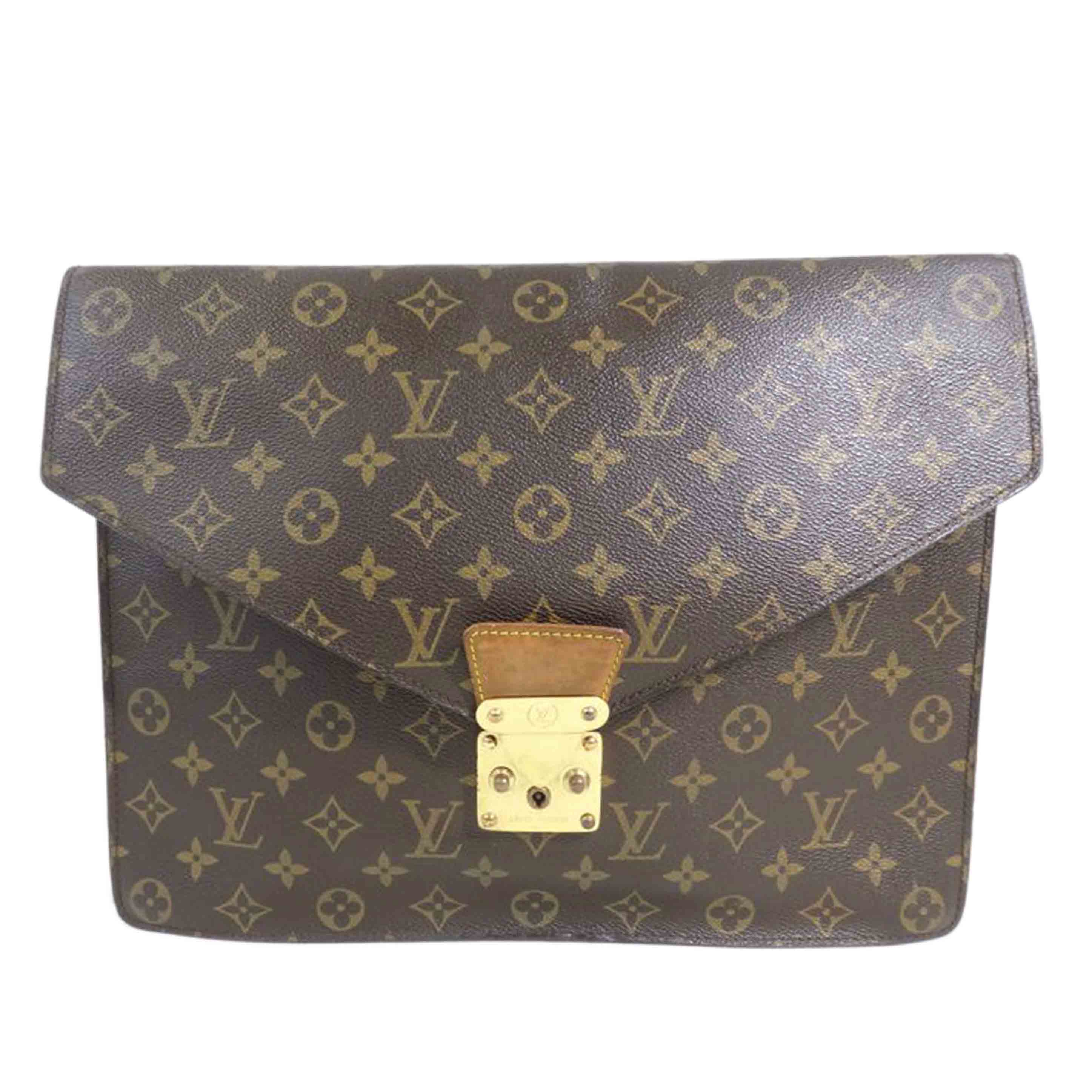 LV ルイヴィトン/ポルトドキュマン・セナテュール/モノグラム/M53335//891***/BCランク/84