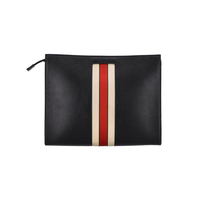 GUCCI GUCCI/ロゴストライプレザークラッチバッグ/475316//218*/ABランク/78