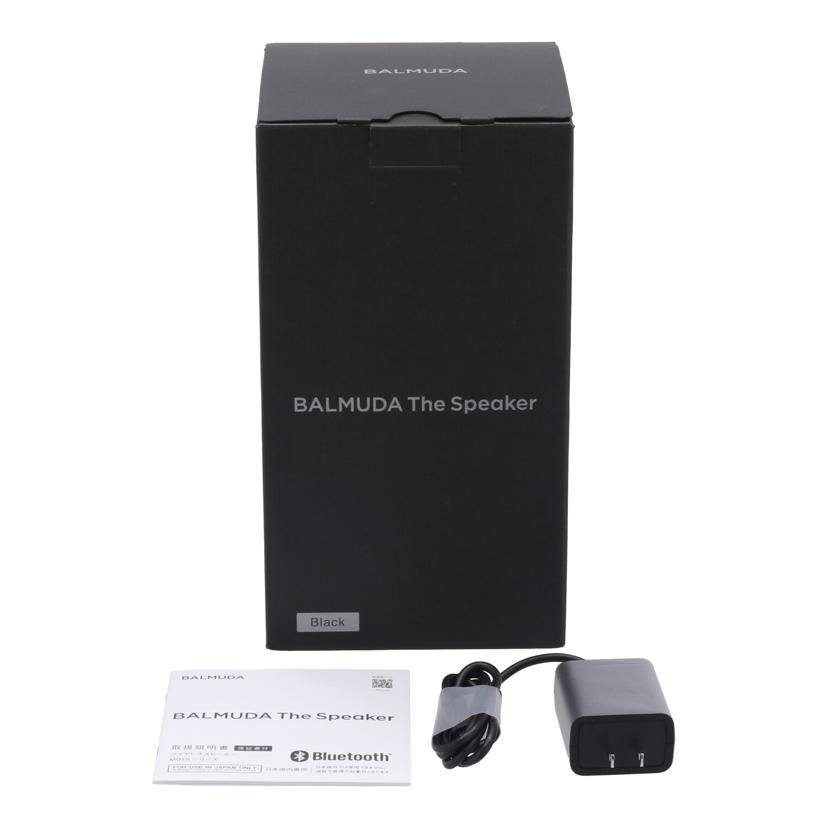 BALMUDA バルミューダ /ワイヤレススピーカー/The Speaker/M01A-BK//M00H20MI19308/Aランク/67