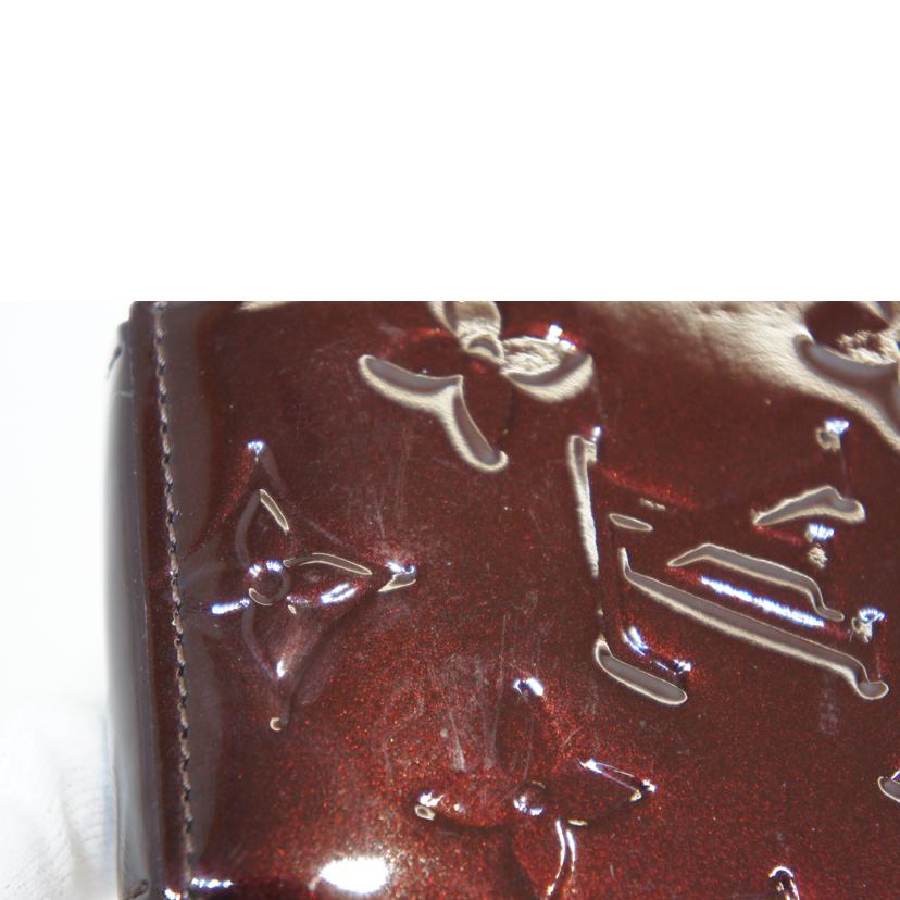 LV ルイヴィトン/ポルトモネエクルイユ/ヴェルニ/アマラント/M91386//TH4***/Aランク/92