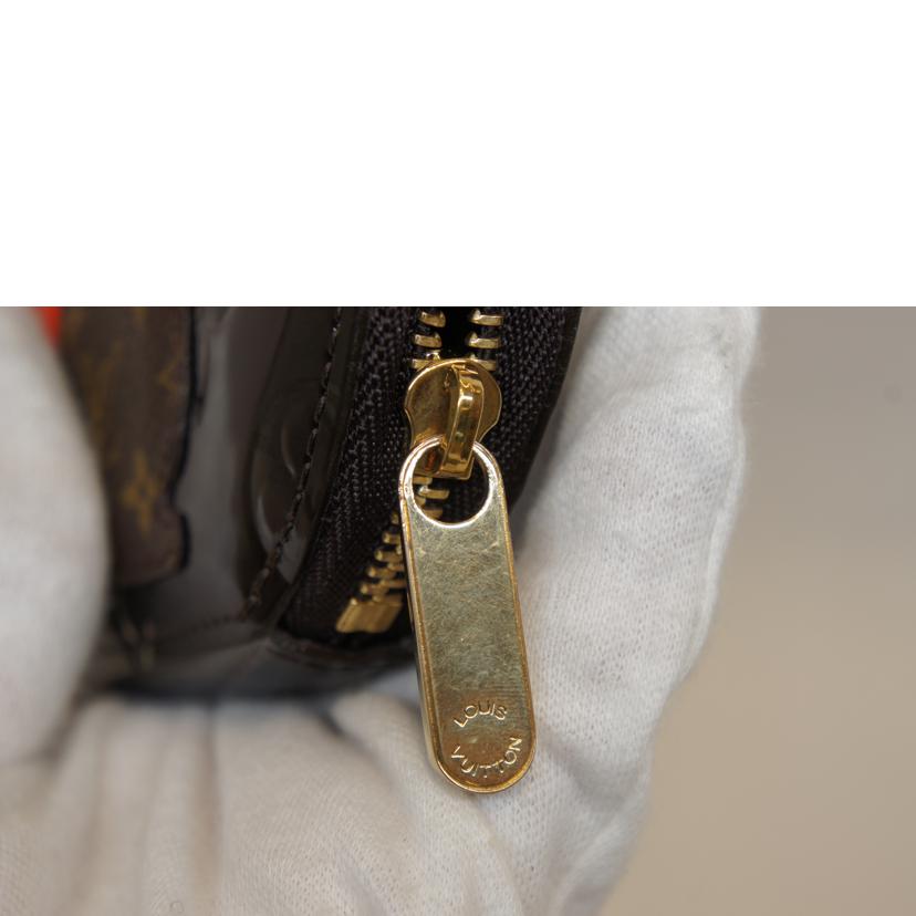 LV ルイヴィトン/ポルトモネエクルイユ/ヴェルニ/アマラント/M91386//TH4***/Aランク/92