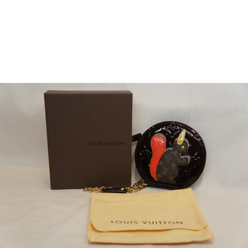 LV ルイヴィトン/ポルトモネエクルイユ/ヴェルニ/アマラント/M91386//TH4***/Aランク/92