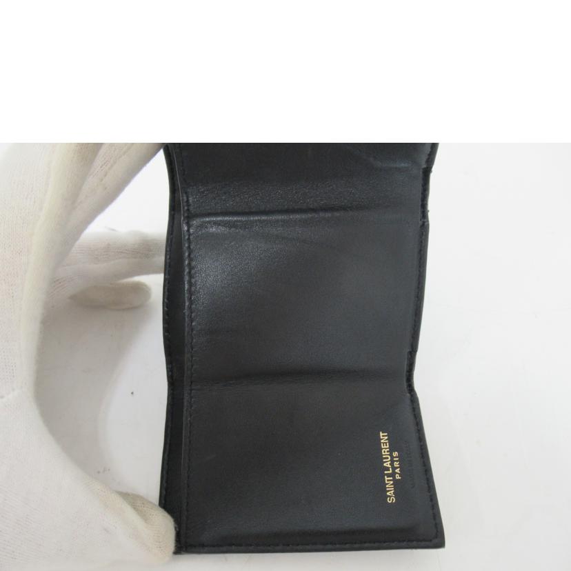 SAINT LAURENT/三つ折財布/TGN50510.5119//Bランク/63