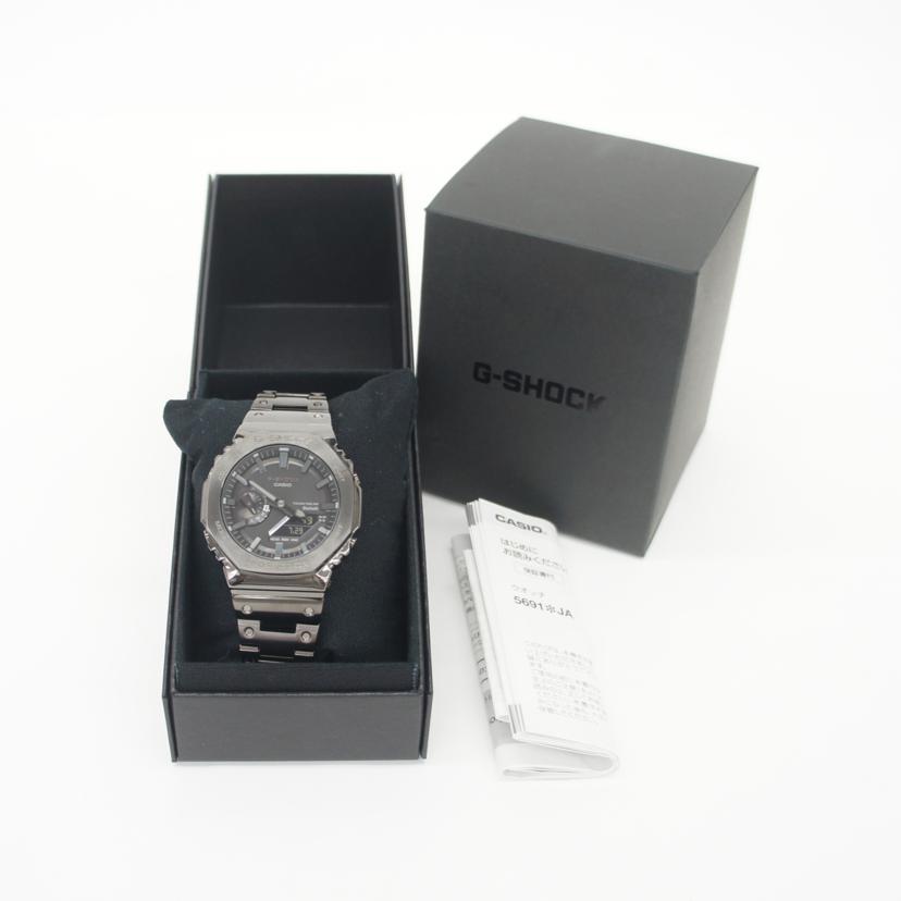 CASIO カシオ/G-SHOCK/フルメタル/電波ソーラー×スマホリンク/GM-B2100BD-1AJR//001*****/SAランク/75