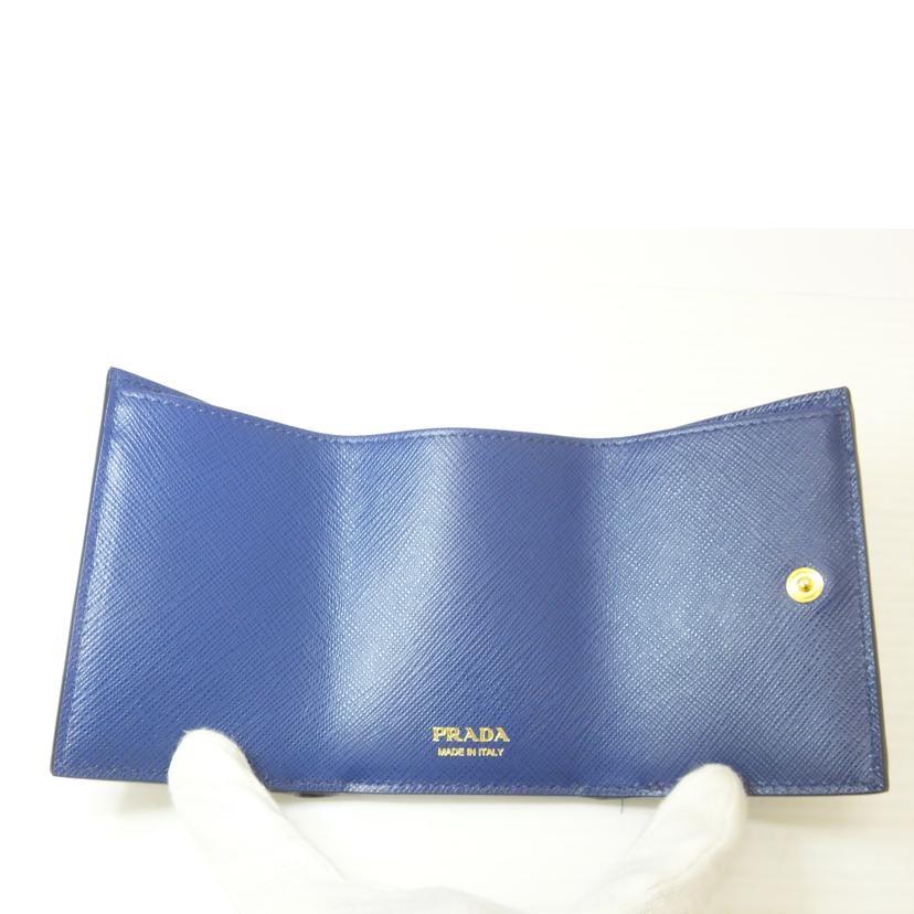 PRADA プラダ/サフィアーノ三つ折り財布/1MH021//Aランク/88