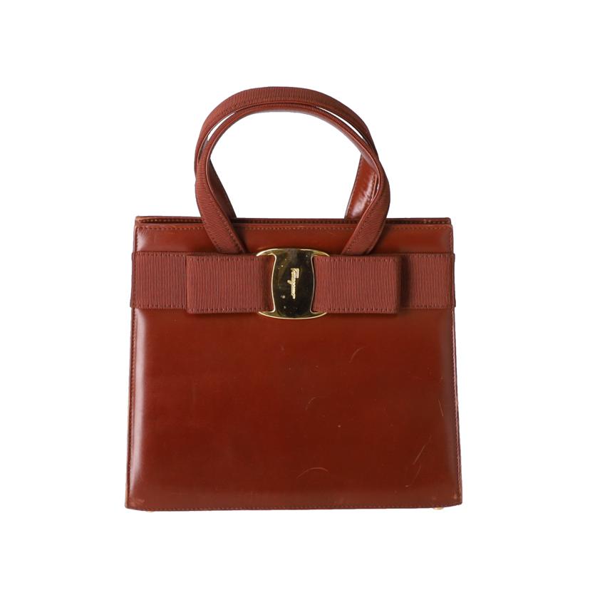 Salvatore Ferragamo サルバトーレフェラガモ/ヴァラ 2Wayハンドバッグ/BA21 4178//Bランク/09