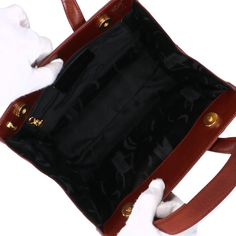 Salvatore Ferragamo サルバトーレフェラガモ/ヴァラ 2Wayハンドバッグ/BA21 4178//Bランク/09