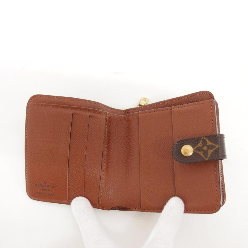 LV ルイ・ヴィトン/コンパクトジップ/モノグラム/M61667//CT0***/Bランク/04