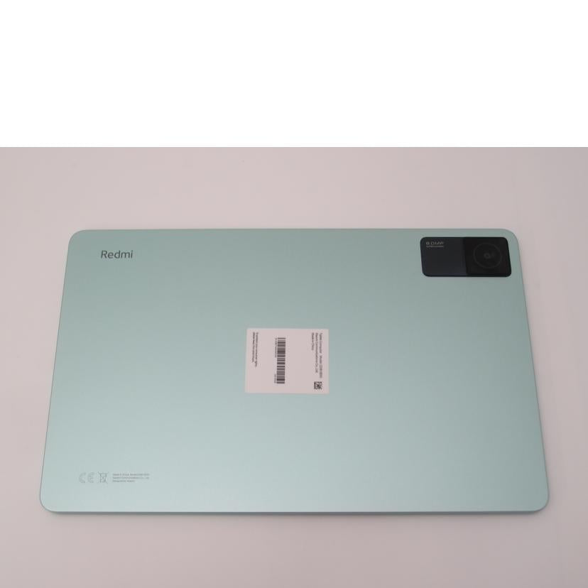 Xiaomi シャオミ/Redmi Pad Mint Green/22081283G//42807S2WS00163/Aランク/69