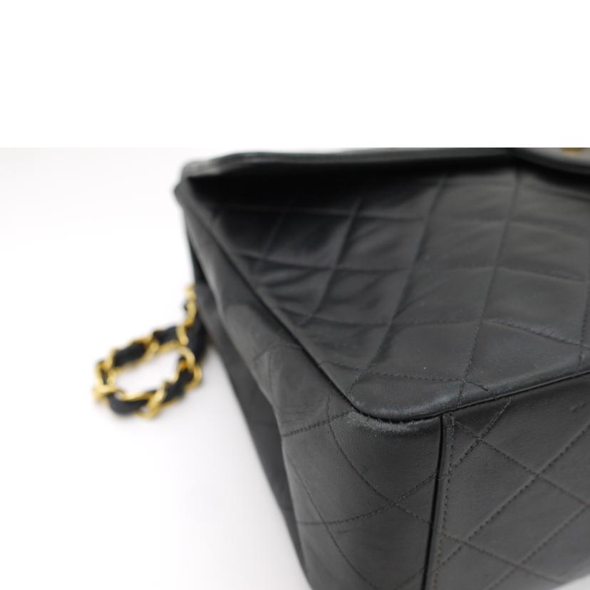 CHANEL/ココマークチェーンショルダー/ブラック//395****/ABランク/69