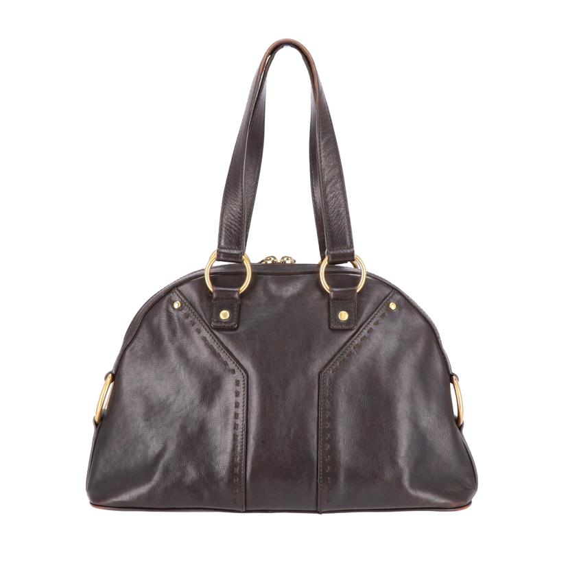 YVES SAINT LAURENT イブサンローラン YVES SAINT LAURENT ミューズハンドバッグ ブラウン/ミューズハンドバッグ/ブラウン/156465・214397//ABランク/37