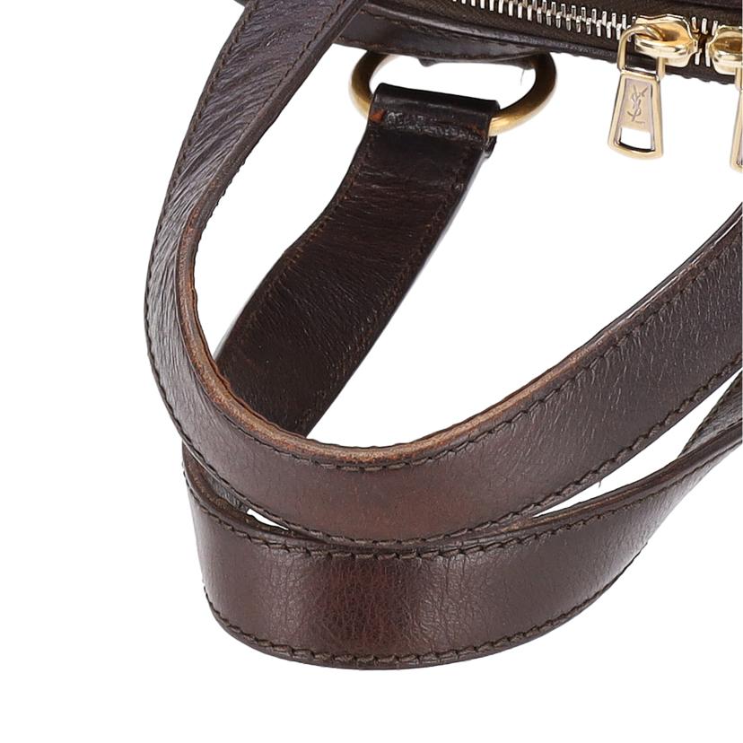 YVES SAINT LAURENT イブサンローラン YVES SAINT LAURENT ミューズハンドバッグ ブラウン/ミューズハンドバッグ/ブラウン/156465・214397//ABランク/37