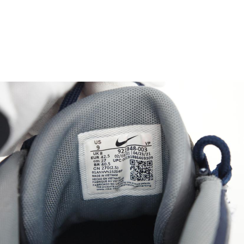 NIKE ナイキ/AIR MORE UPTEMPO/グレー/921948//003/Bランク/42