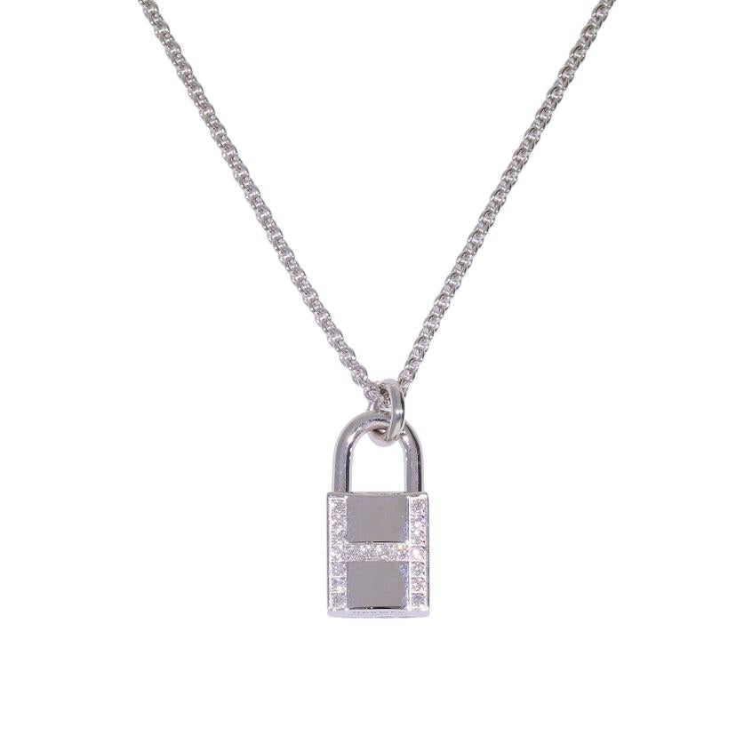 HERMES エルメス/Au750WG/カデナダイヤネックレス 40cm/9.4/0.09//21W371365/Aランク/75