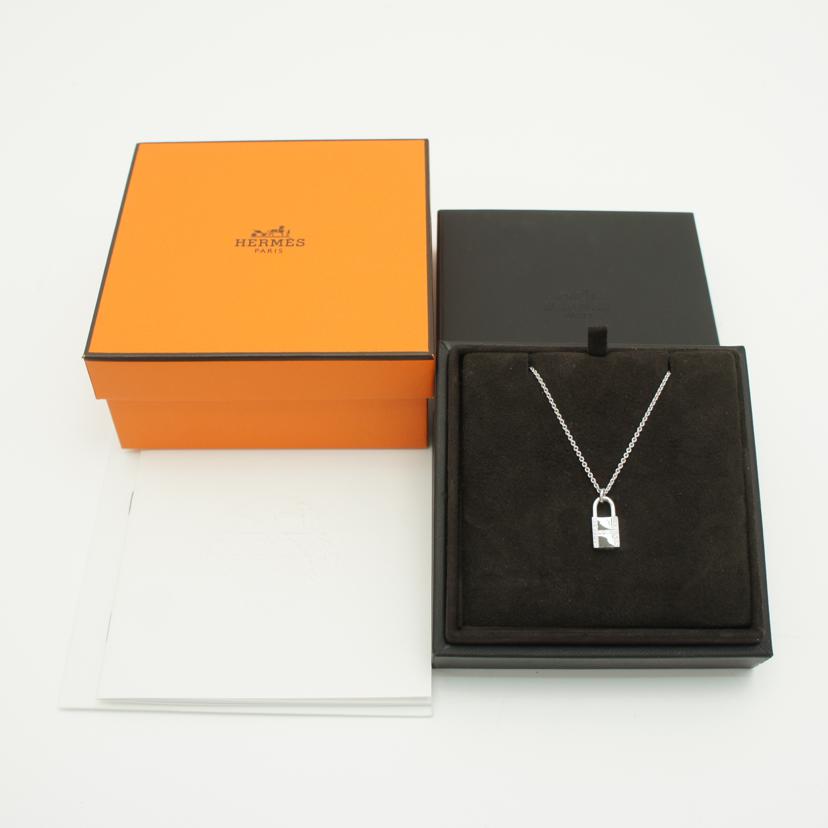 HERMES エルメス/Au750WG/カデナダイヤネックレス 40cm/9.4/0.09//21W371365/Aランク/75