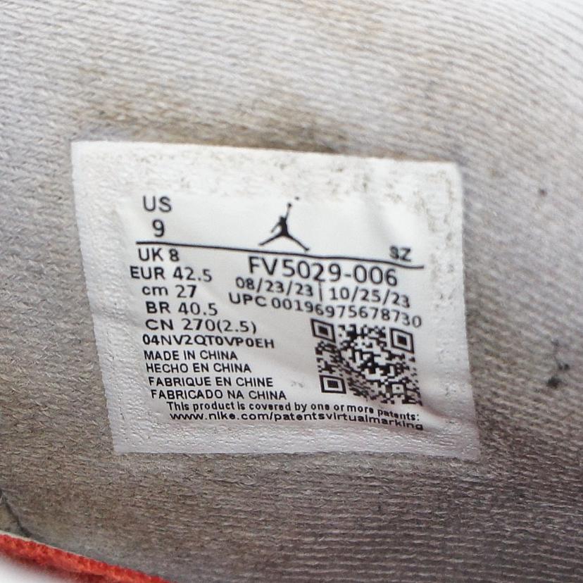 NIKE ナイキ/NIKE AIR JORDAN 4 RETRO BK/FV5029-006//Bランク/78