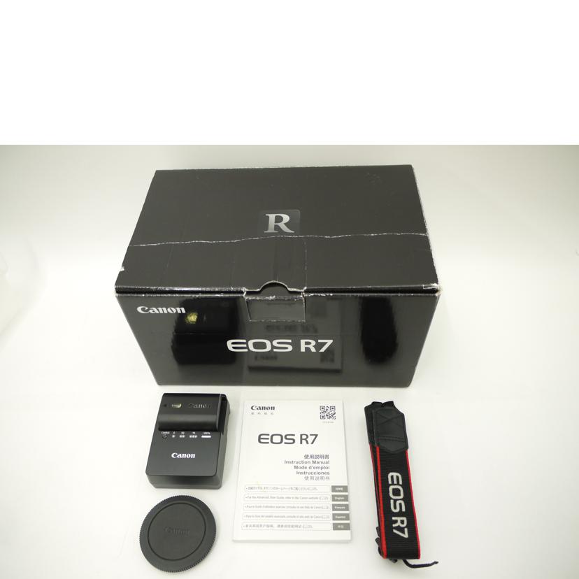 Canon キャノン/ミラーレス一眼レフカメラ ボディ/EOS R7//061032001727/Aランク/69