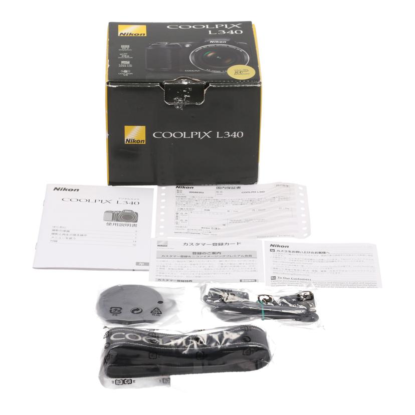 Nikon ニコン /デジタルカメラ/COOLPIX L340//20046352/Aランク/70