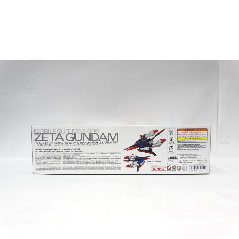 BANDAI バンダイ/MG/ゼータガンダム Ver.Ka//Aランク/42