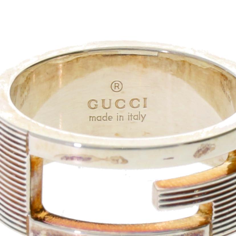 GUCCI グッチ/SV925リング /☆1695MI//4217G 8402/Bランク/37