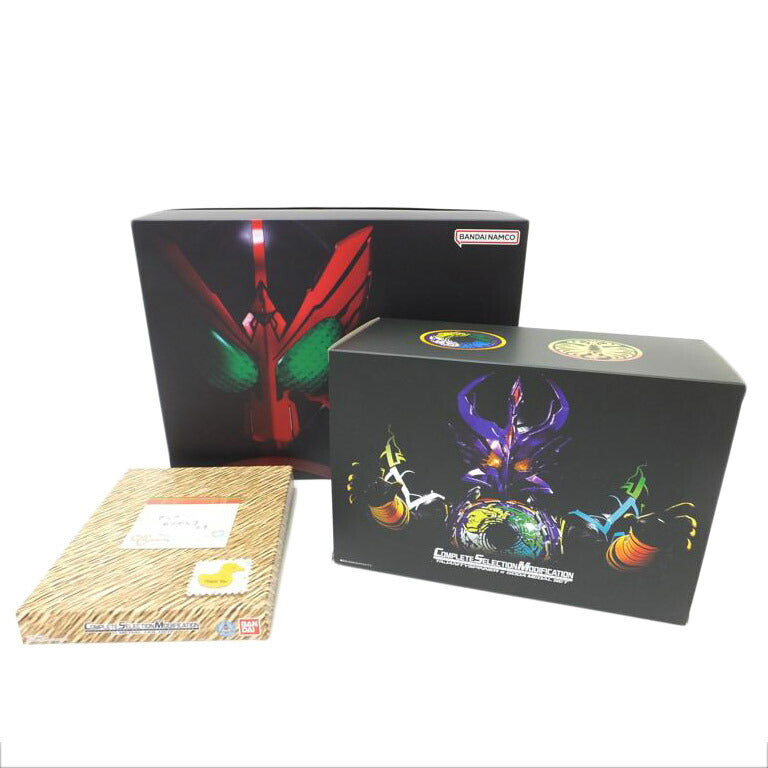 BANDAI バンダイ/コンプリート セレクション モディフィケーション オーズドライバー ver.10th + タジャニティスピナー&ゴーダメダルセット + オーメダルホルダー 「仮面ライダーオーズ/OOO」 プレミアムバンダイ限定//ABランク/88