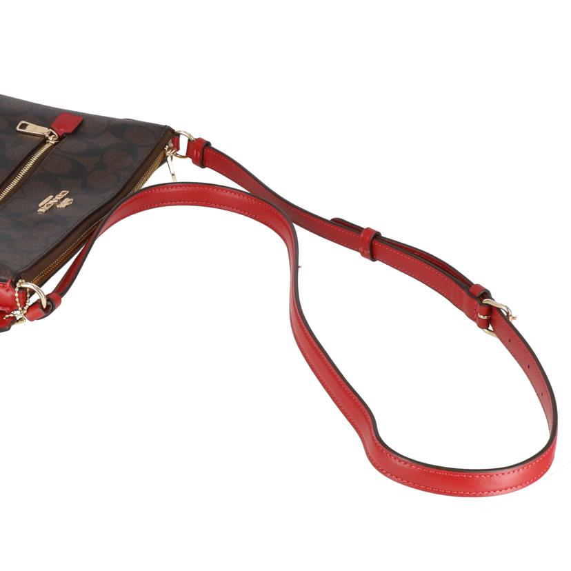 COACH コーチ/シグネチャーPVCショルダーバッグ/C1554//G21**/Aランク/18