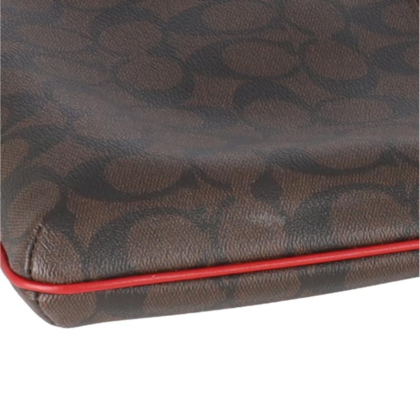 COACH コーチ/シグネチャーPVCショルダーバッグ/C1554//G21**/Aランク/18