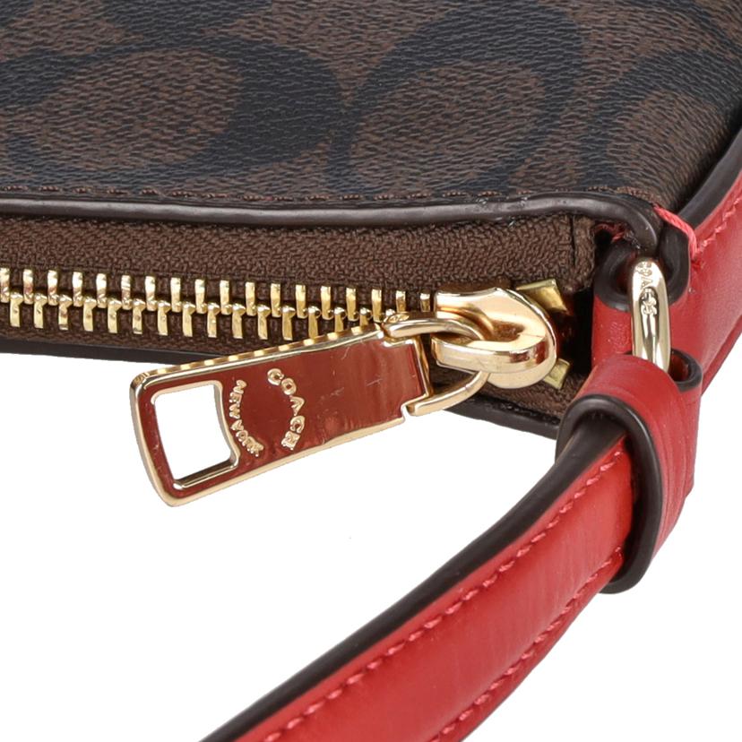 COACH コーチ/シグネチャーPVCショルダーバッグ/C1554//G21**/Aランク/18