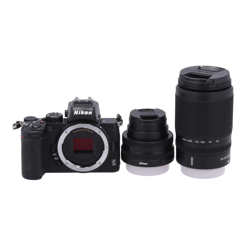 Nikon ニコン/ミラーレス一眼 ダブルズームレンズキット/Z50 ダブルズームレンズキット//2055205/ABランク/62