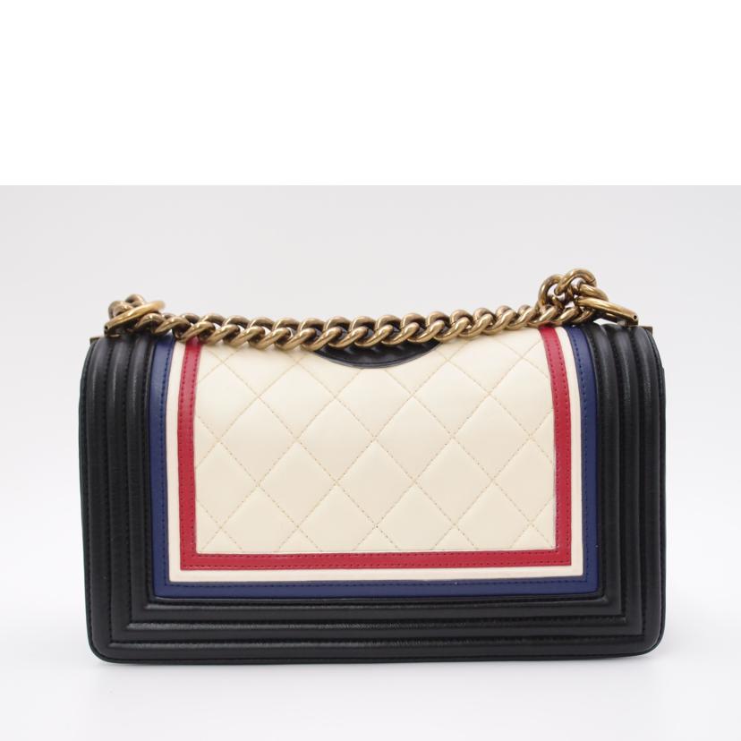 CHANEL/ボーイシャネルチェーンショルダー/ブラック//219*****/SAランク/69
