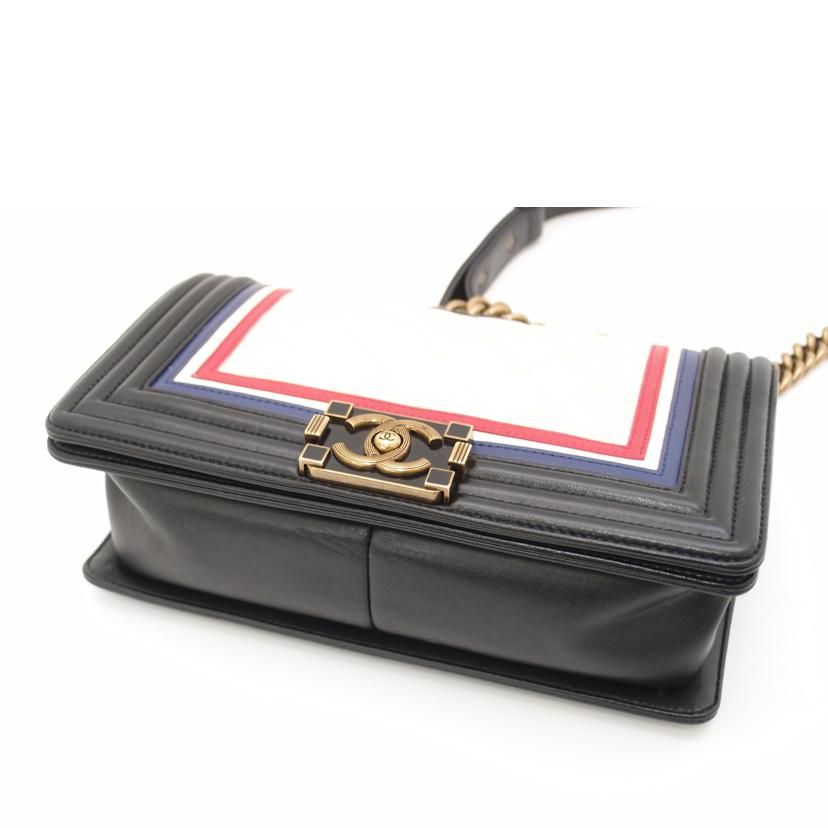 CHANEL/ボーイシャネルチェーンショルダー/ブラック//219*****/SAランク/69