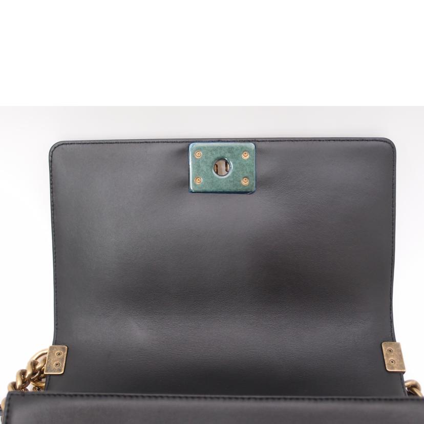 CHANEL/ボーイシャネルチェーンショルダー/ブラック//219*****/SAランク/69