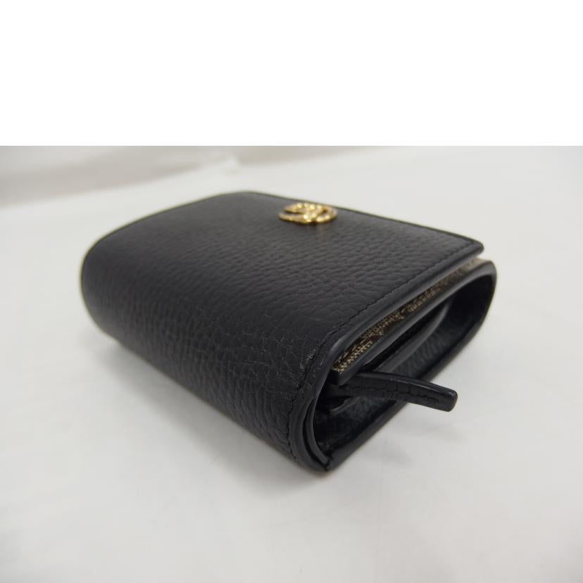 GUCCI グッチ/GGマーモントミディアムウォレット/598587//493***/ABランク/82