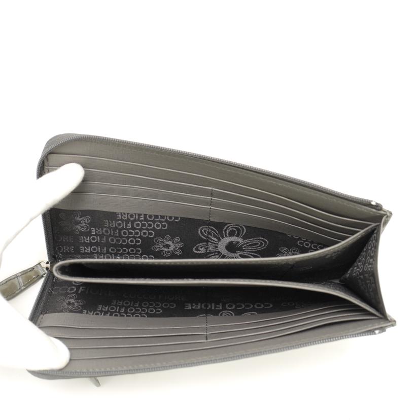 COCCO FIORE コッコフィオーレ/COCCO FIORE L字ラウンドファスナー長財布//Sランク/69