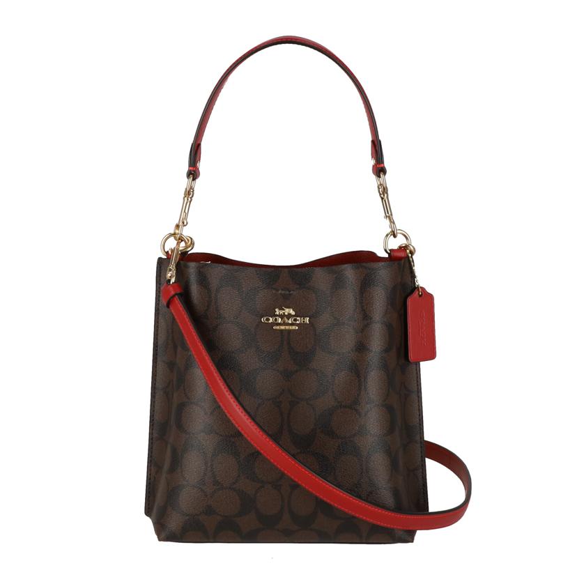 COACH コーチ/シグネチャーPVCショルダーバッグ/CA582//F22**/Aランク/18