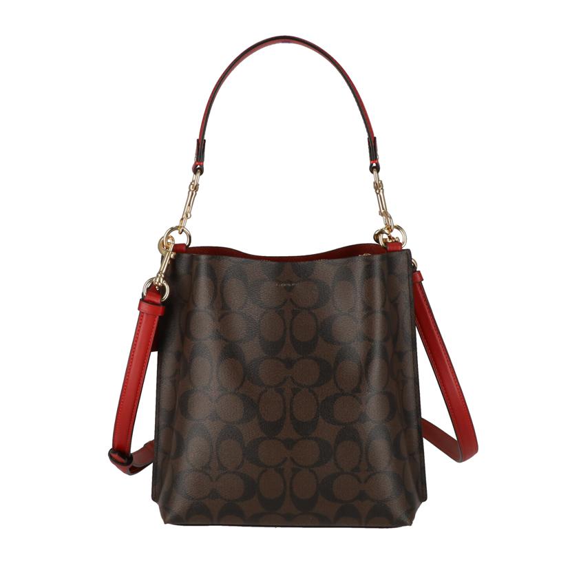 COACH コーチ/シグネチャーPVCショルダーバッグ/CA582//F22**/Aランク/18