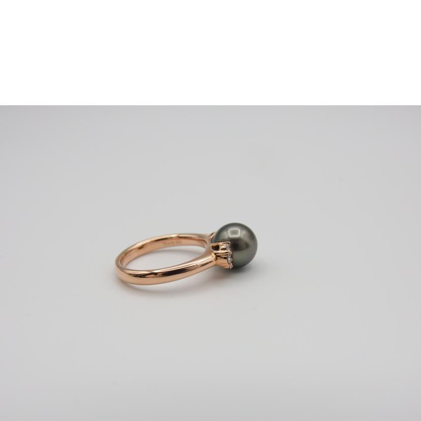 K18パールダイヤリング0.14ct#13//Bランク/04