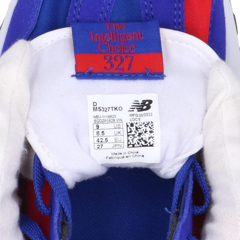 New Blance ニュ-バランス/Fc Tokyo × New Blance MS327 "Blue/Red"/MS327TKO//27.0cm/ABランク/03