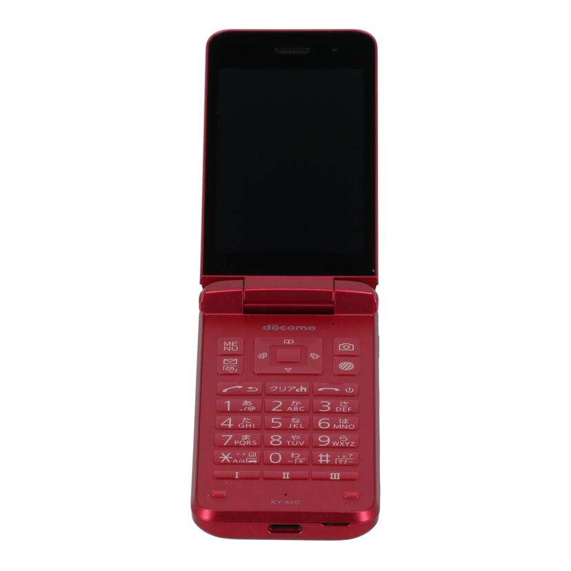 KYOCERA docomo 京セラ /携帯電話/DIGNOケータイ/KY-42C//S709019575/BCランク/65