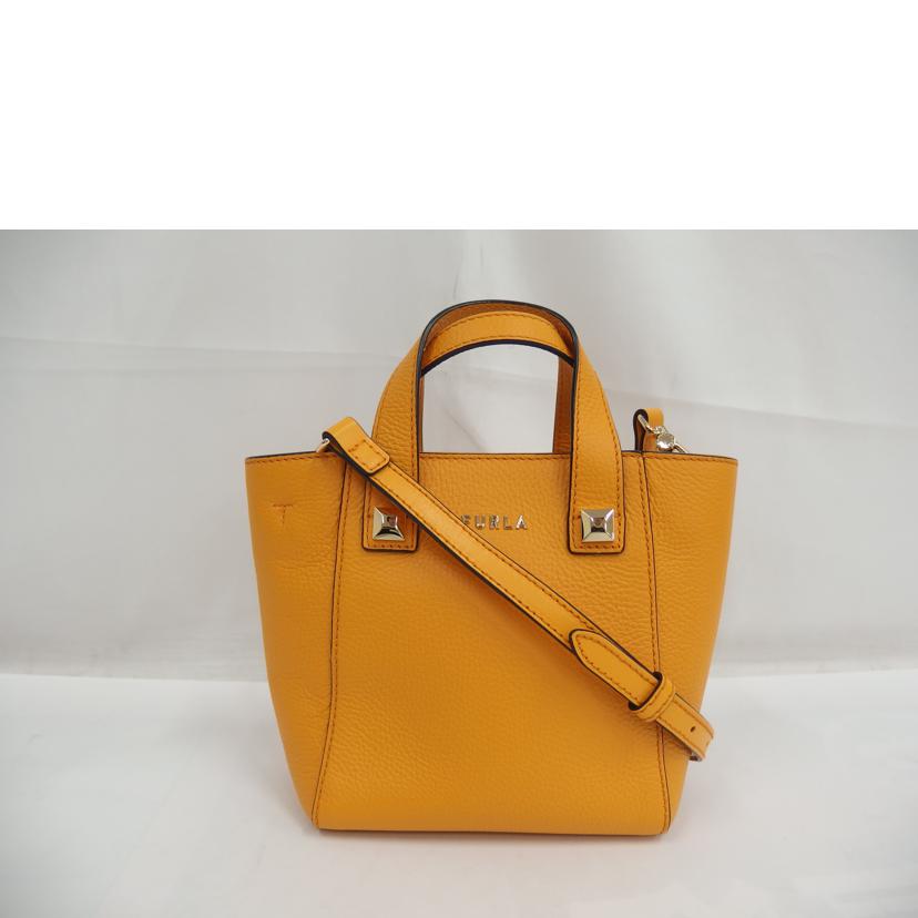 FURLA フルラ/FURLA コンパクトミニトートバック/イエロー//ABランク/82