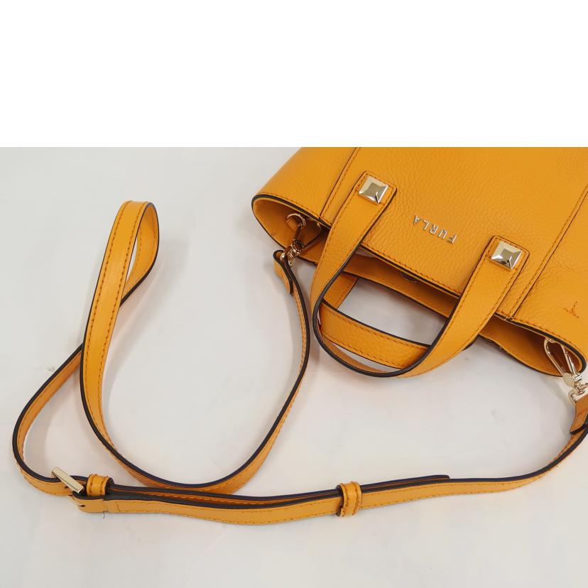 FURLA フルラ/FURLA コンパクトミニトートバック/イエロー//ABランク/82